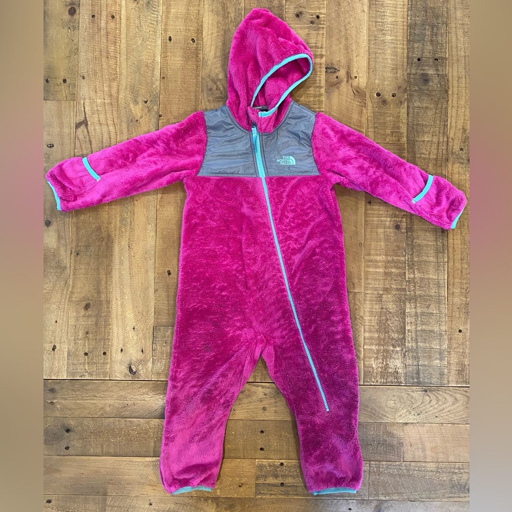 The North Face soft fleece one-piece suit